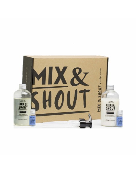 Shampooing Mix & Shout Rutina Rizado Calmante Lote Calmant 4 Pièces Cheveux bouclés