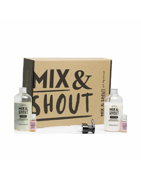 Shampoo Mix & Shout Rutina Rizado Fortalecedor Lote 4 Dele Krøllet hår