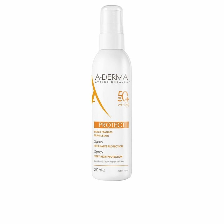 Krop solcreme spray A-Derma Protect 200 ml SPF 50+