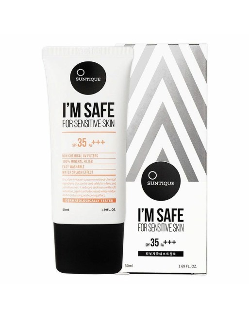 Solcreme til ansigtet Suntique I'm Safe 50 ml Spf 35+