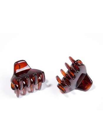 Pinze per Capelli Inca Pinza Pequeña Marrone 2 Unità Piccola