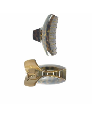 Hair clips Inca Pinza Curvada Leopard
