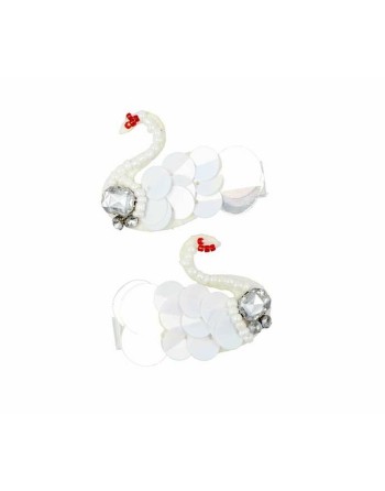 Pinces à cheveux Inca 2 Unités Cygne