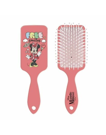 Knotenlösende Haarbürste Disney   7,5 x 22,5 x 3,5 cm Rosa Minnie Mouse