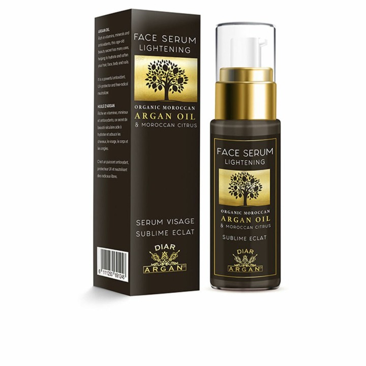 Ansigtsserum Diar Argan   Lysreflekterende 30 ml