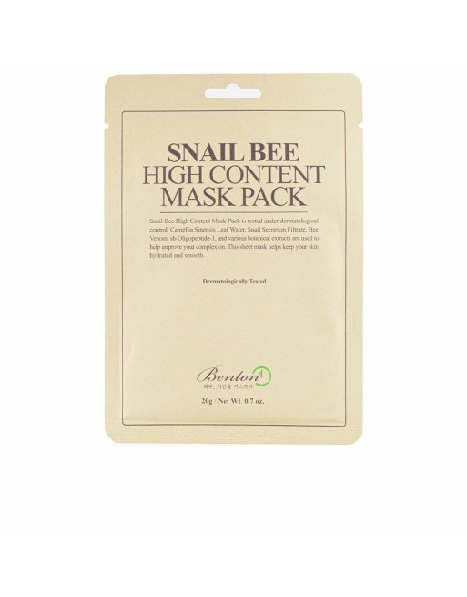 Masque facial Benton Snail Bee High Content 20 ml