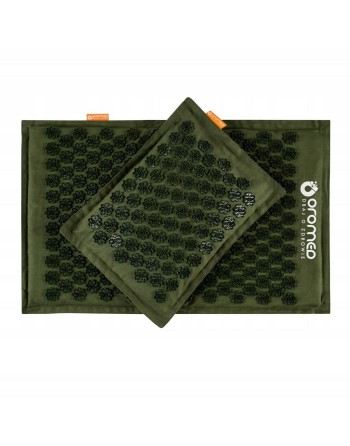 Padded Pressure Point Mat Oromed ORO-HEALTH Green 43 x 67 cm