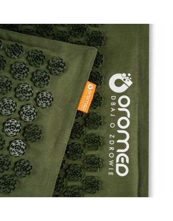 Tapis d'Acupression Matelassé Oromed ORO-HEALTH Vert 43 x 67 cm