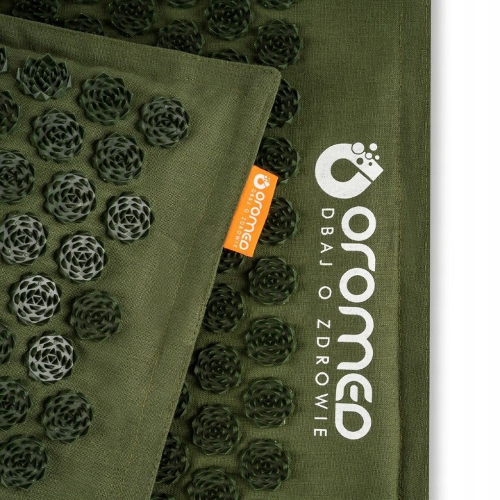 Tappetino Imbottito per Agopressione Oromed ORO-HEALTH Verde 43 x 67 cm