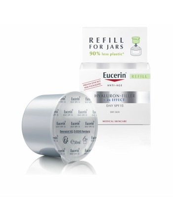 Crema Facial Eucerin Hyaluron Filler Recambio Piel Seca 50 ml Spf 15
