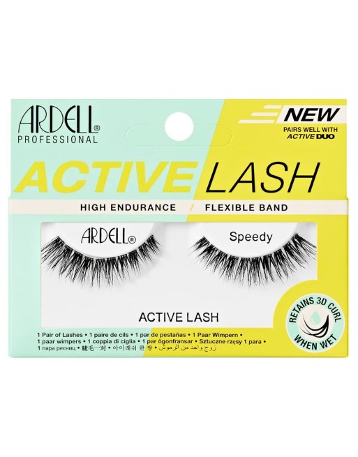 Sæt med falske øjenvipper Ardell Active Lashes Speedy