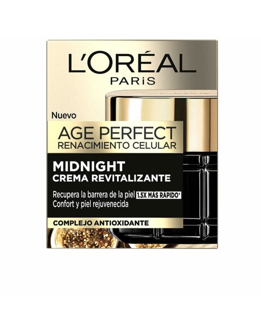 Anti-Ageing Night Cream L'Oreal Make Up Age Perfect Revitalising 50 ml