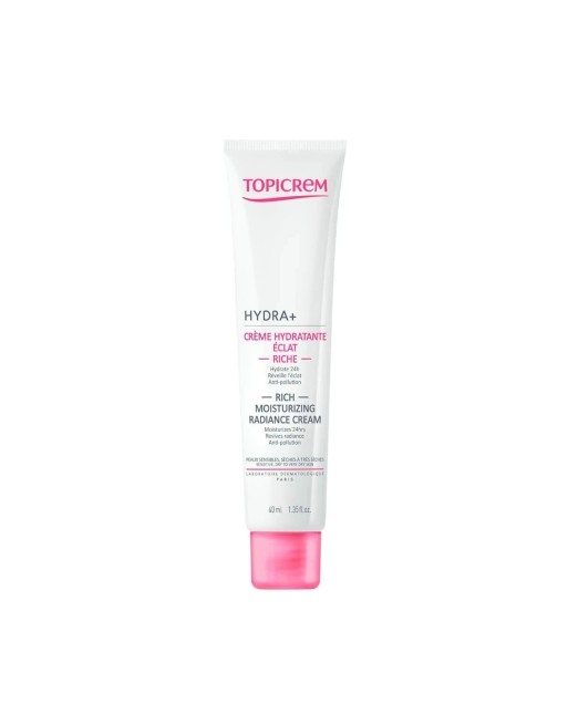 Hydrating Cream Topicrem Hydra+ Highlighter 40 ml