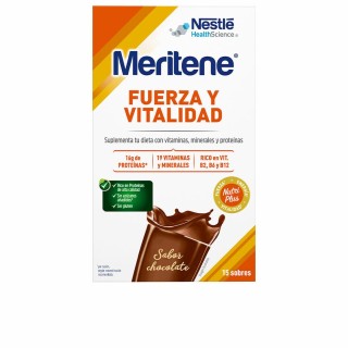 Smoothie Meritene Fuerza Y Vitalidad Chokolade 30 g 15 enheder