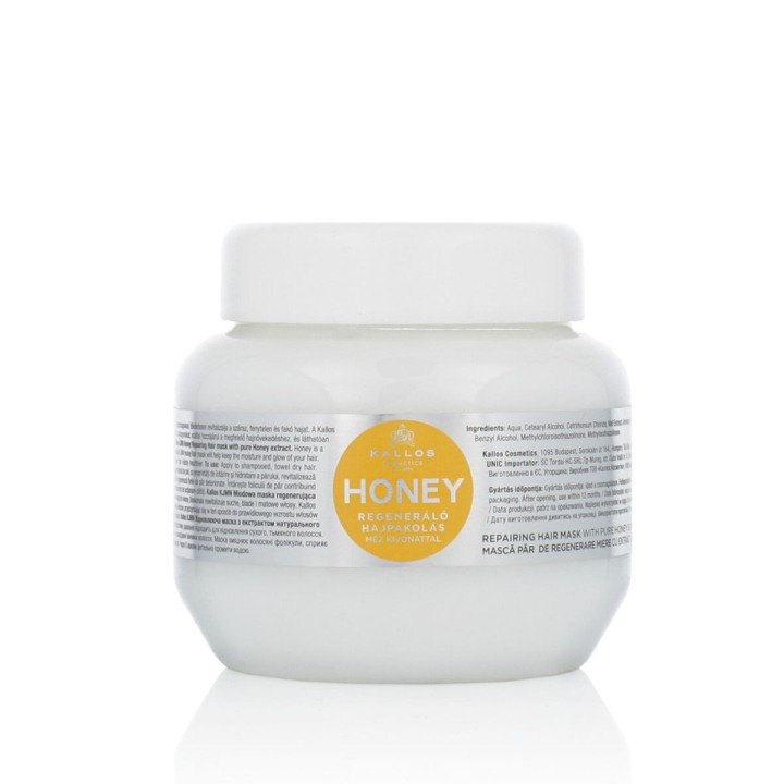Reparerende hårmaske Kallos Cosmetics Honey 275 ml
