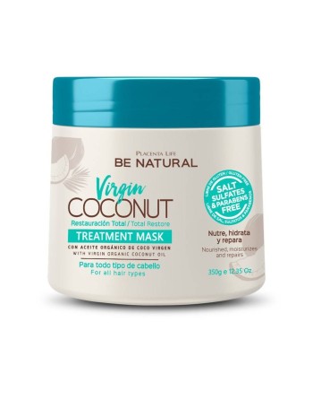 Restorative Hair Mask Be Natural Virgin Coconut 350 ml