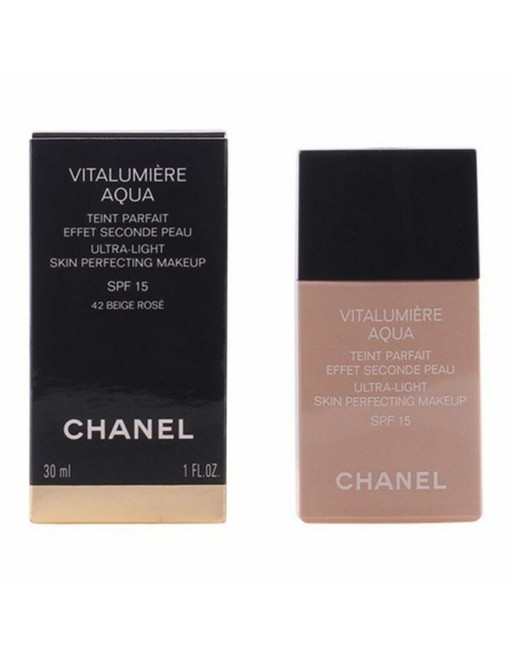 Base de Maquillaje Fluida Vitalumière Aqua Chanel