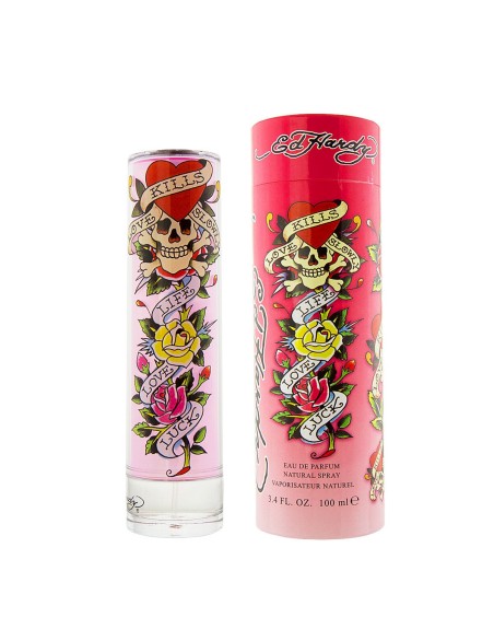 Profumo Donna Christian Audigier EDP Ed Hardy Woman 100 ml