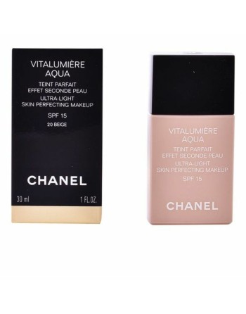Base de Maquillaje Fluida Vitalumière Aqua Chanel