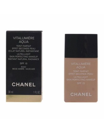 Base de Maquillaje Fluida Vitalumière Aqua Chanel