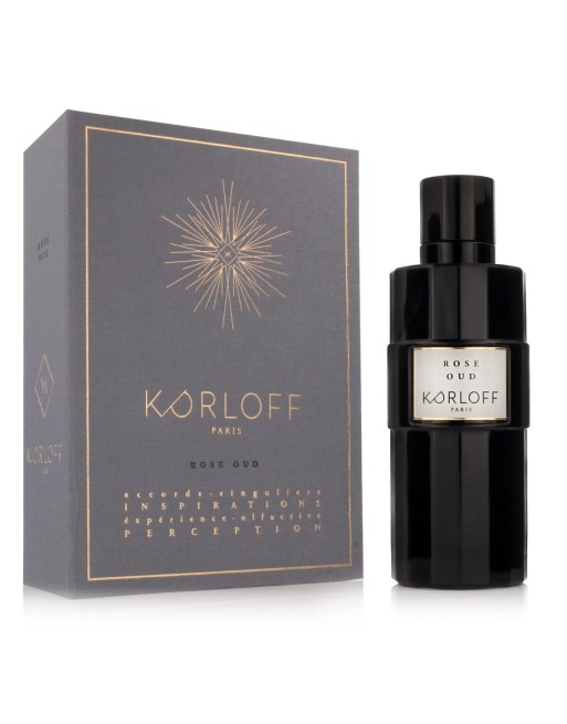 Unisex-Parfüm Korloff EDP Rose Oud 100 ml