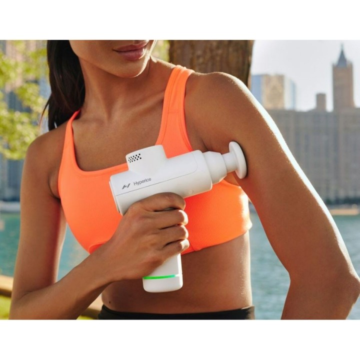 Masajeador de Mano Recargable Hyperice Hypervolt Go 2.0 Blanco 40 W