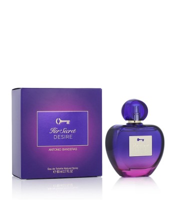 Women's Perfume Antonio Banderas Her Secret Desire EDT 80 ml