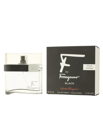 Profumo Uomo Salvatore Ferragamo EDT F By Ferragamo Black 50 ml