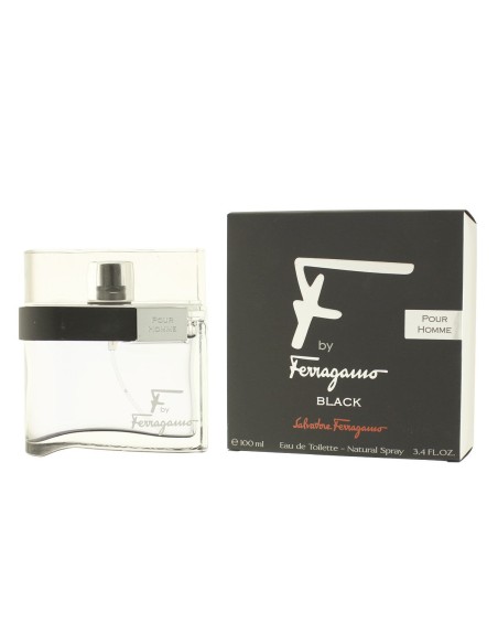 Perfume Hombre Salvatore Ferragamo EDT F By Ferragamo Black 100 ml