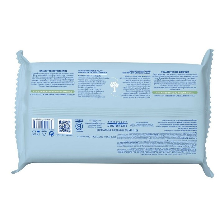Salviettine Umidificate Mustela 60 Unità
