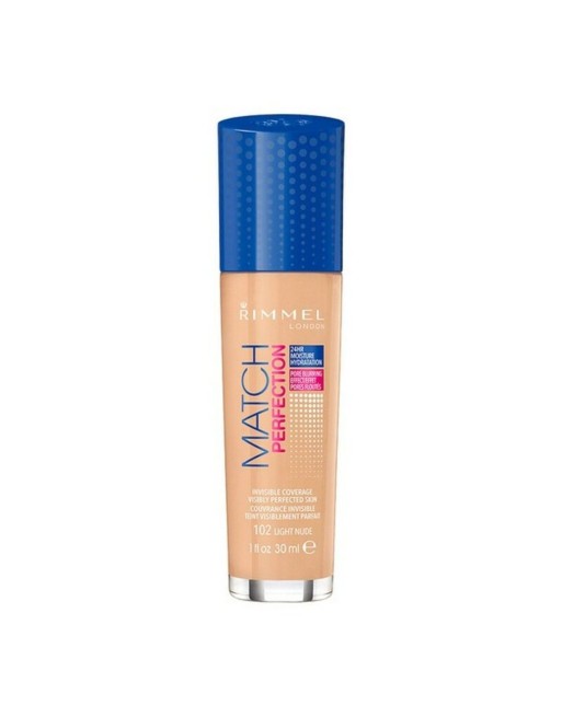 Base de Maquillaje Fluida Match Perfection Rimmel London (30 ml)