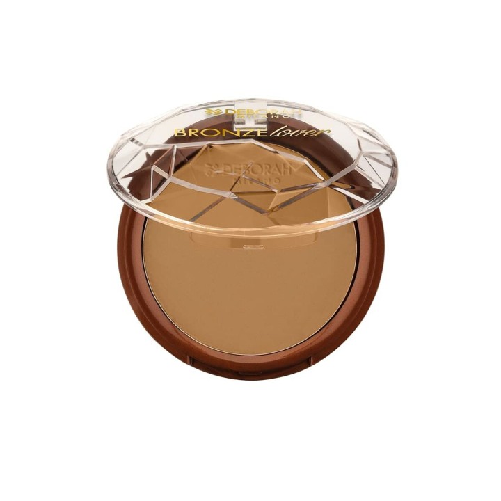 Kompakte bronzingpulver Deborah Bronze Lover Nº 04 Deep Tan Spf 15
