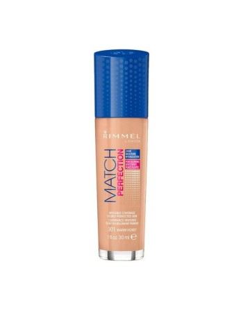 Base de maquillage liquide Match Perfection Rimmel London (30 ml)