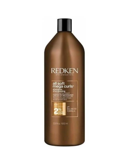 Champú Nutritivo Redken All Soft Mega Curls 1 L