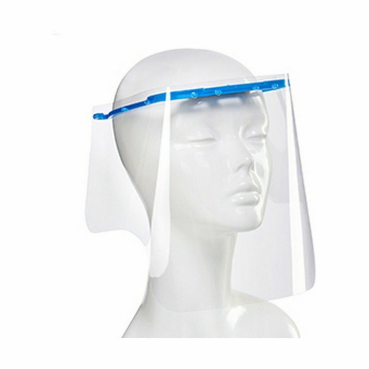 Pantalla de Protección Facial Transparente Plástico (100 Unidades)