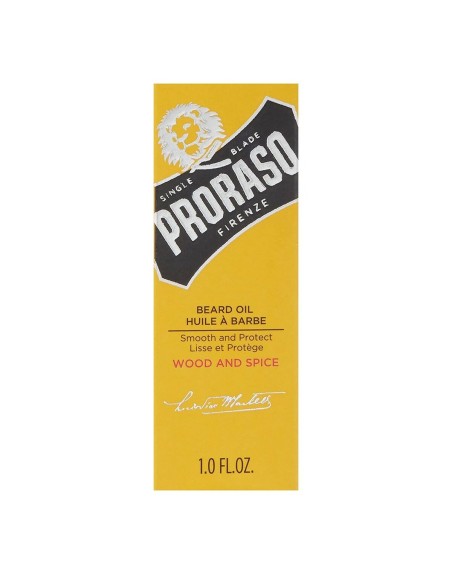 Huile pour barbe Proraso Wood and Spice 30 ml