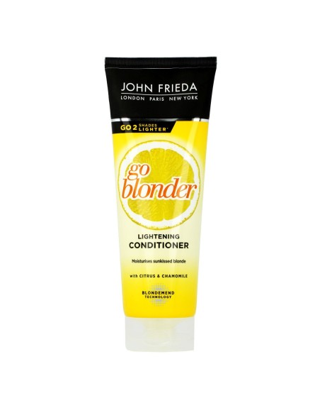 Conditionneur pour Cheveux blonds ou gris John Frieda Go Blonder 250 ml