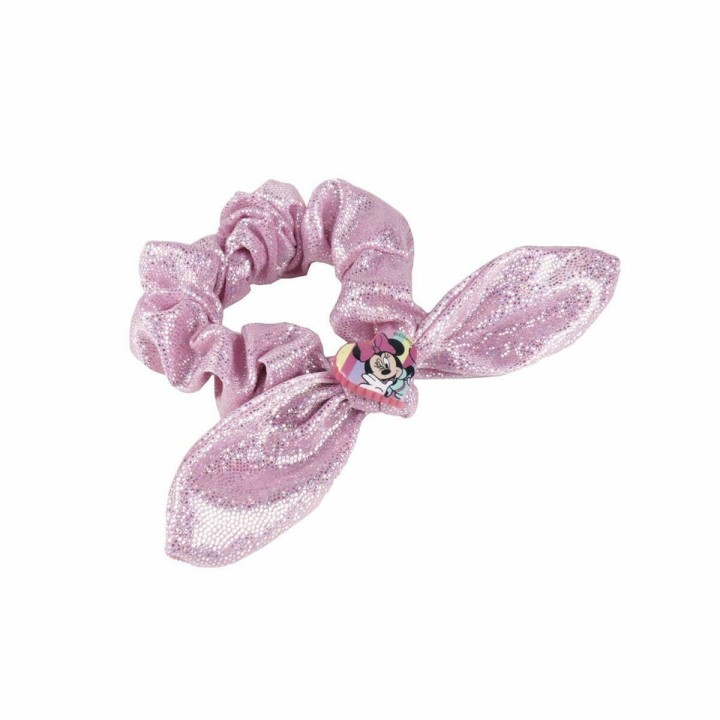 Hårklemmer Disney   Pink Minnie Mouse Lasso Sæt (3 Dele)