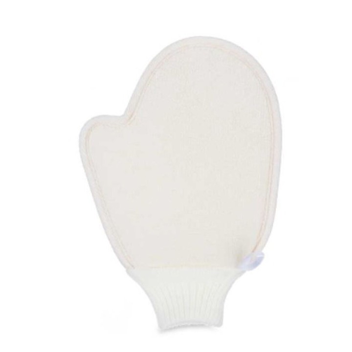 Gant de toilette Réglable Blanc Beige (24 Unités)