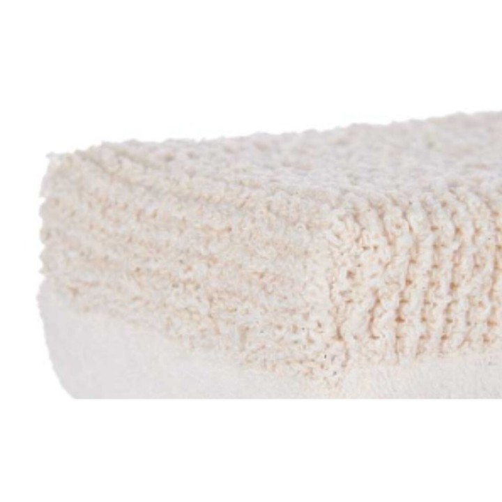 Esponja Corporal Blanco Beige 14 x 5 x 9 cm (24 Unidades)