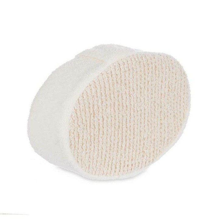 Esponja Corporal Blanco Beige 15 x 5 x 10 cm (24 Unidades)