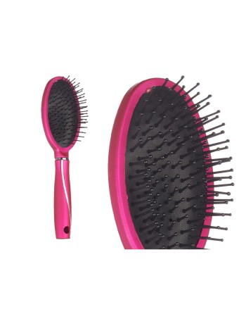 Børste Fuchsia Silikone Plastik (24 enheder)