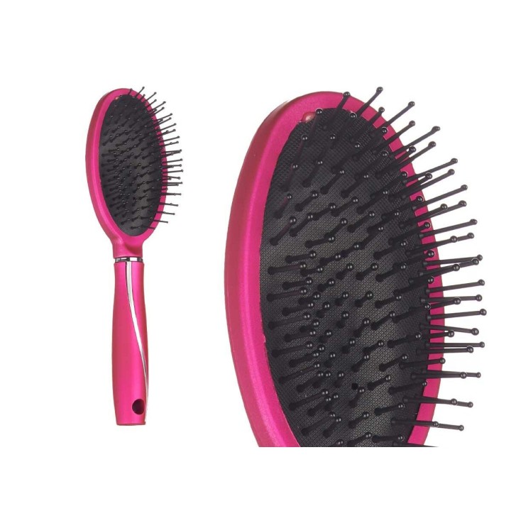 Børste Fuchsia Silikone Plastik (24 enheder)