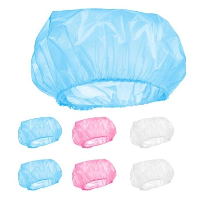 Gorro de Ducha Set Multicolor 28 cm Plástico (12 Unidades)