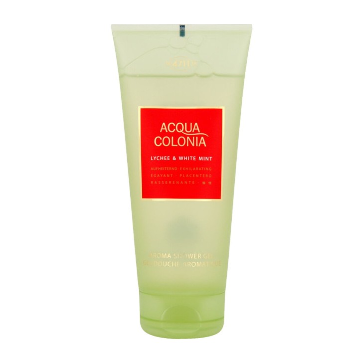 Shower gel 4711 Acqua Colonia Lychee & White Mint 200 ml