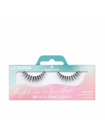 Set of false eyelashes Essence Light as a Feather Nº 01