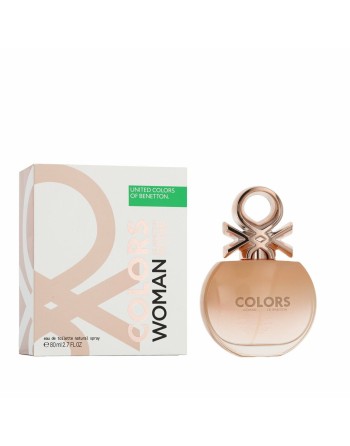 Perfume Mujer Benetton EDT Colors de Benetton Rose 80 ml