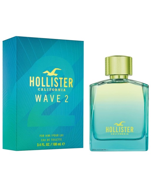 Men's Perfume Hollister EDT Wave 2 100 ml
