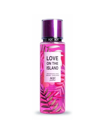 Spray Corporal AQC Fragrances   Love on the island 200 ml
