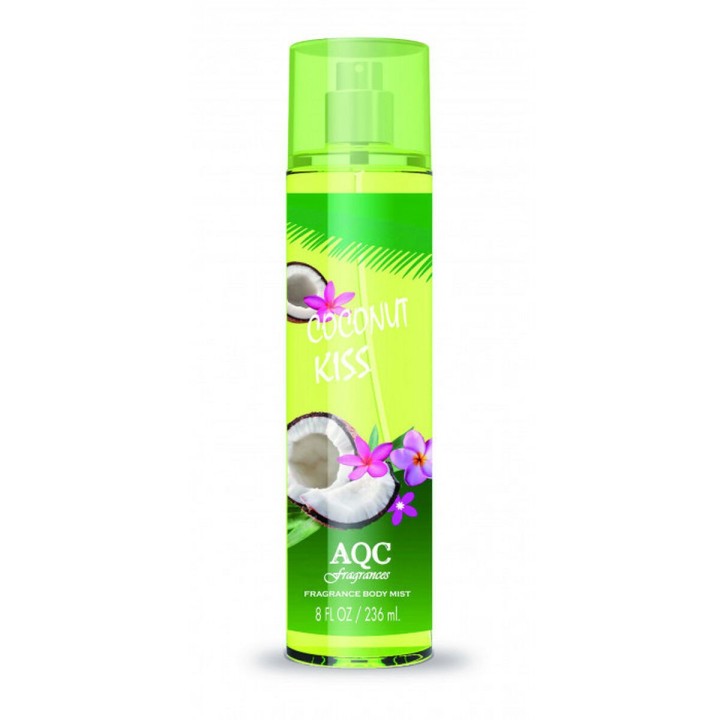Krop Spray AQC Fragrances   236 ml Coconut Kiss